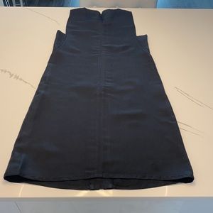 Armani Exchange mini linen black dress